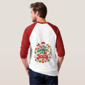 クリスマスおめでとう Tシャツ (裏面フル)