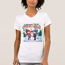 クリスマスおめでとう Tシャツ