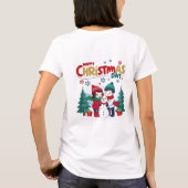 クリスマスおめでとう Tシャツ (裏面)