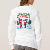 クリスマスおめでとう Tシャツ (裏面)