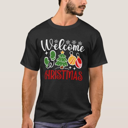 クリスマスおめでとう Tシャツ (正面)
