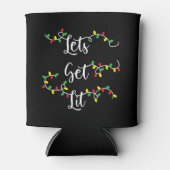 クリスマスおもしろいことわざ 缶クーラー (正面)