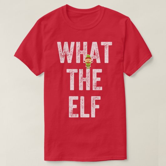 クリスマスおもしろいとは Tシャツ (デザイン正面)