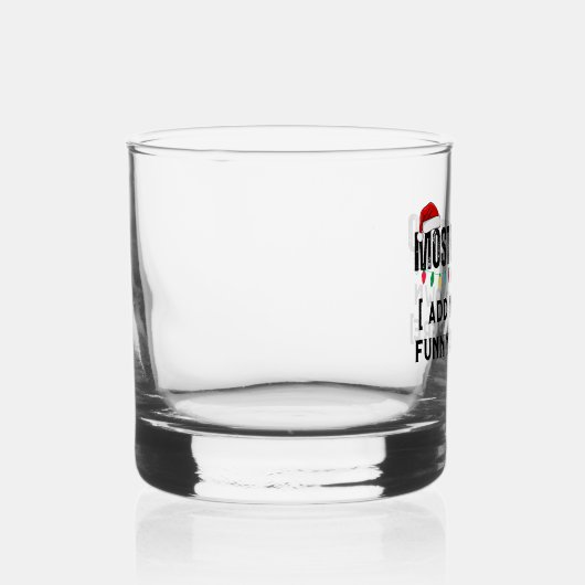 😂クリスマスおもしろいになる可能性が最も高い引用文を作成 ウイスキーグラス (右)