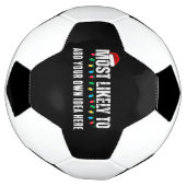 😂クリスマスおもしろいになる可能性が最も高い引用文を作成 サッカーボール (回転)