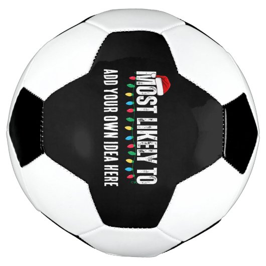 😂クリスマスおもしろいになる可能性が最も高い引用文を作成 サッカーボール (回転)