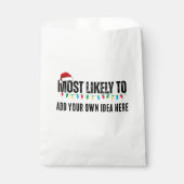 😂クリスマスおもしろいになる可能性が最も高い引用文を作成 フェイバーバッグ (正面)