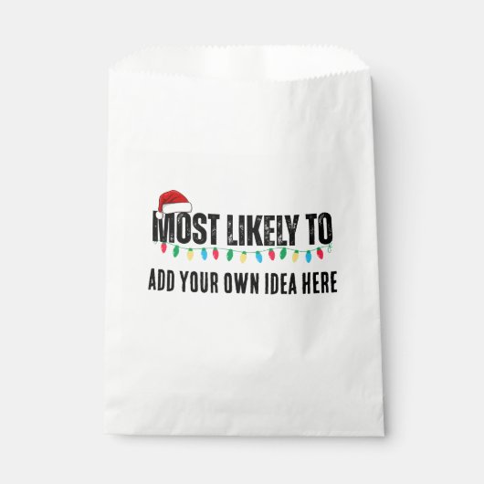 😂クリスマスおもしろいになる可能性が最も高い引用文を作成 フェイバーバッグ (正面)