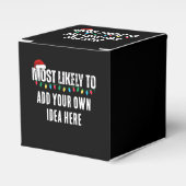 😂クリスマスおもしろいになる可能性が最も高い引用文を作成 フェイバーボックス (正面サイド)