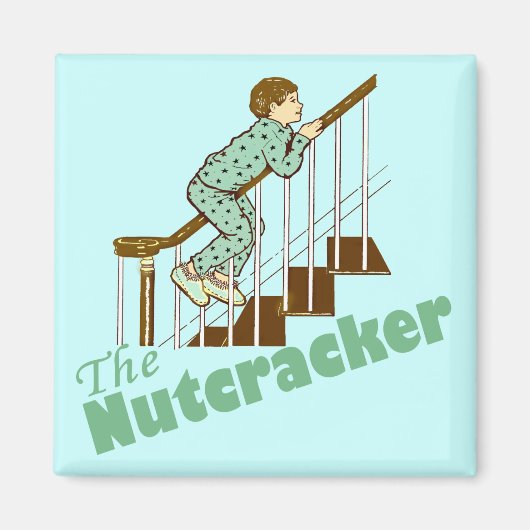 クリスマスおもしろいのくるみ割り マグネット (正面)