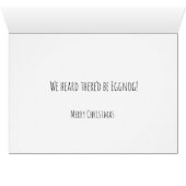 クリスマスおもしろいのグリーティングカード (内部横(下))