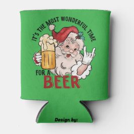 クリスマスおもしろいのサンタクーラーボックス 缶クーラー