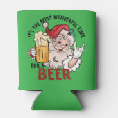 クリスマスおもしろいのサンタクーラーボックス 缶クーラー (裏面)