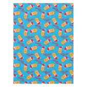 クリスマスおもしろいのタマレス模様 テーブルクロス (正面)