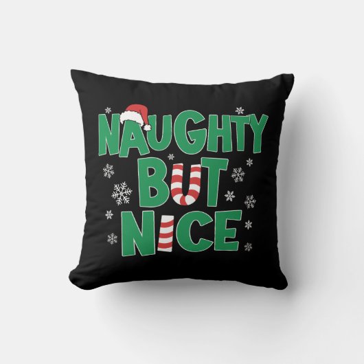 クリスマスおもしろいのユーモアをいけな冗談で言う クッション (正面)