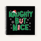 クリスマスおもしろいのユーモアをいけな冗談で言う ノートブック (正面)