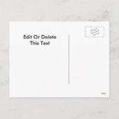 クリスマスおもしろいの休日の漫画 シーズンポストカード (裏面)