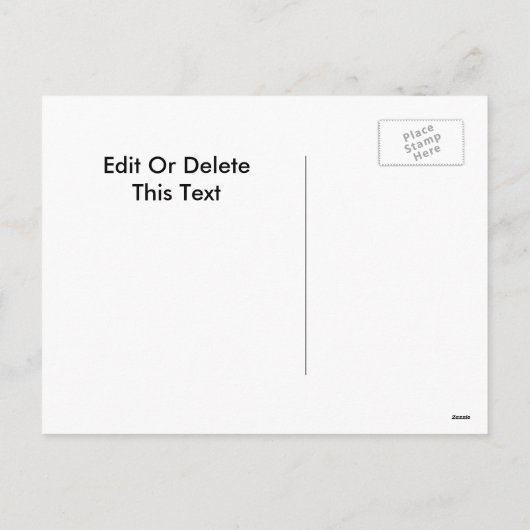 クリスマスおもしろいの休日の漫画 シーズンポストカード (裏面)