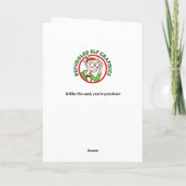 クリスマスおもしろいの匂い シーズンカード (裏面)