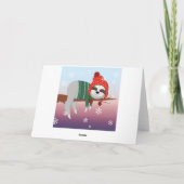 クリスマスおもしろいの怠 シーズンカード (裏面)