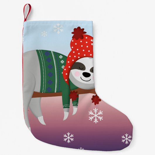 クリスマスおもしろいの怠 スモールクリスマスストッキング (正面)