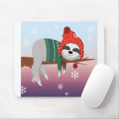 クリスマスおもしろいの怠 マウスパッド (マウス)