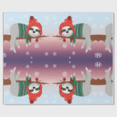クリスマスおもしろいの怠 ラッピングペーパー (フラット)