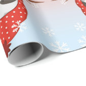 クリスマスおもしろいの怠 ラッピングペーパー (ロールコーナー)