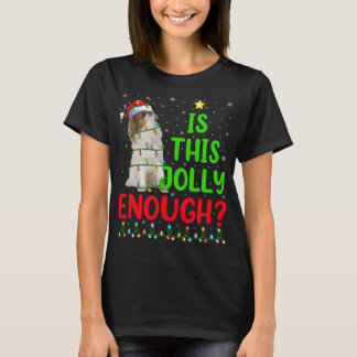 クリスマスおもしろいの木はこの程すてき度のあご日本のだ Tシャツ