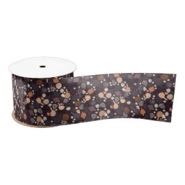 クリスマスおもしろいの鳥、コーン、花 サテンリボン