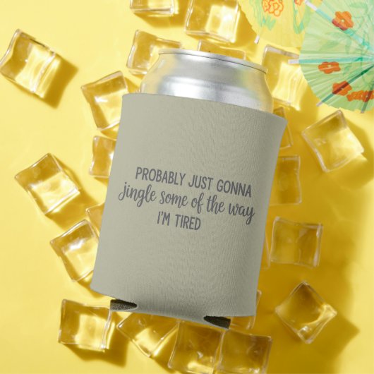 クリスマスおもしろいはたぶん疲れてジャングルになる 缶クーラー (インサイチュ 夏)