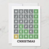 クリスマスおもしろいを悩ます シーズンカード (正面)