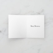 クリスマスおもしろいギフトジョーク誕生日カード カード (内部)