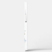 クリスマスおもしろいコッカースパニエル犬ドッグ雪だるまクリスマス Case-Mate iPhoneケース (裏面 / 左)