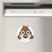 クリスマスおもしろいサンタウンチ絵文字 マグネット (インサイチュ (食洗機))