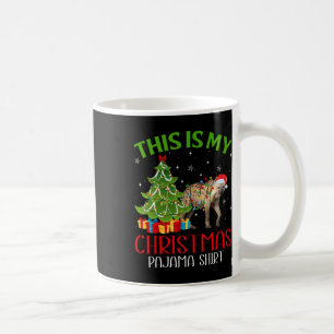 クリスマスおもしろいサンタLightsこれは私のハイエナクリスマス コーヒーマグカップ