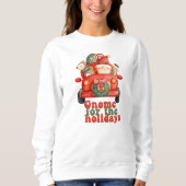クリスマスおもしろいスウェートシャーの格言 スウェットシャツ (正面)