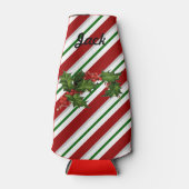 クリスマスおもしろいストッキングのスタッファー追加NAMEビール ボトルクーラー (正面)