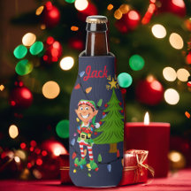 クリスマスおもしろいストッキングSTUFFER YOUR NAME Beer