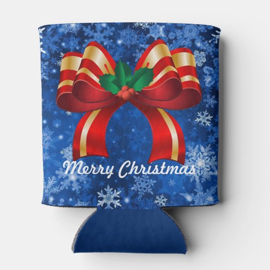 クリスマスおもしろいストッキングSTUFFER YOUR NAME Beer 缶クーラー (裏面)