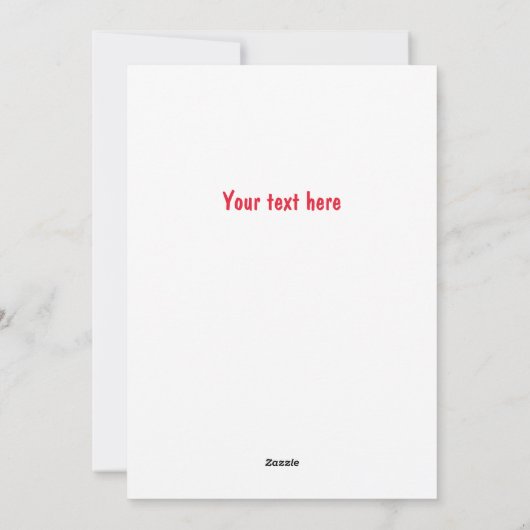 クリスマスおもしろいタキシード猫マンガ シーズンカード (裏面)