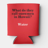 クリスマスおもしろいデザイン 缶クーラー (正面)