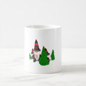 クリスマスおもしろいドワーフ コーヒーマグカップ (中央)