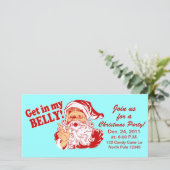 クリスマスおもしろいパーティの招待状 (スタンド正面)