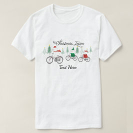 クリスマスおもしろいパーティーマッチングファミリー Tシャツ