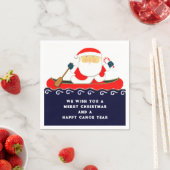 クリスマスおもしろいパーティー スタンダードカクテルナプキン (インサイチュ)