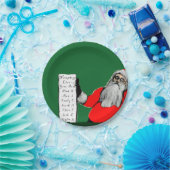 クリスマスおもしろいパーティー ペーパープレート (パーティー)