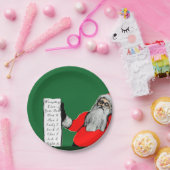 クリスマスおもしろいパーティー ペーパープレート (パーティー)