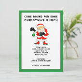 クリスマスおもしろいパーティー 招待状 (スタンド正面)