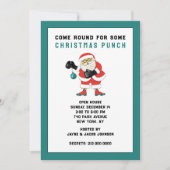 クリスマスおもしろいパーティー 招待状 (正面)